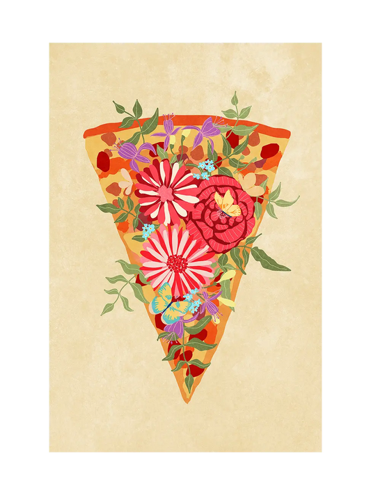 Slice of Flower Pizza