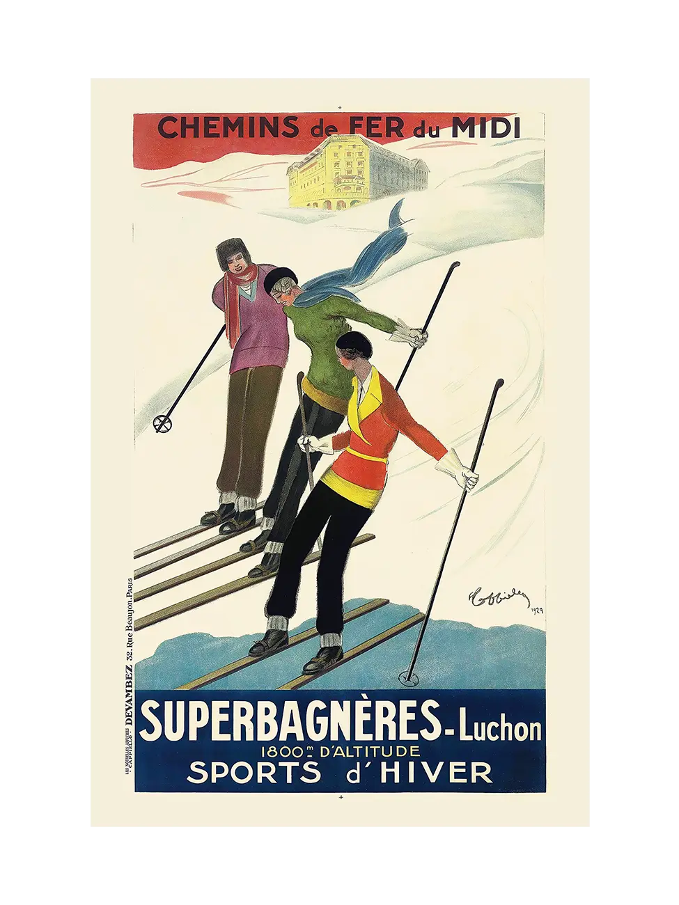 Зимни спортове Superbagnères-Luchon