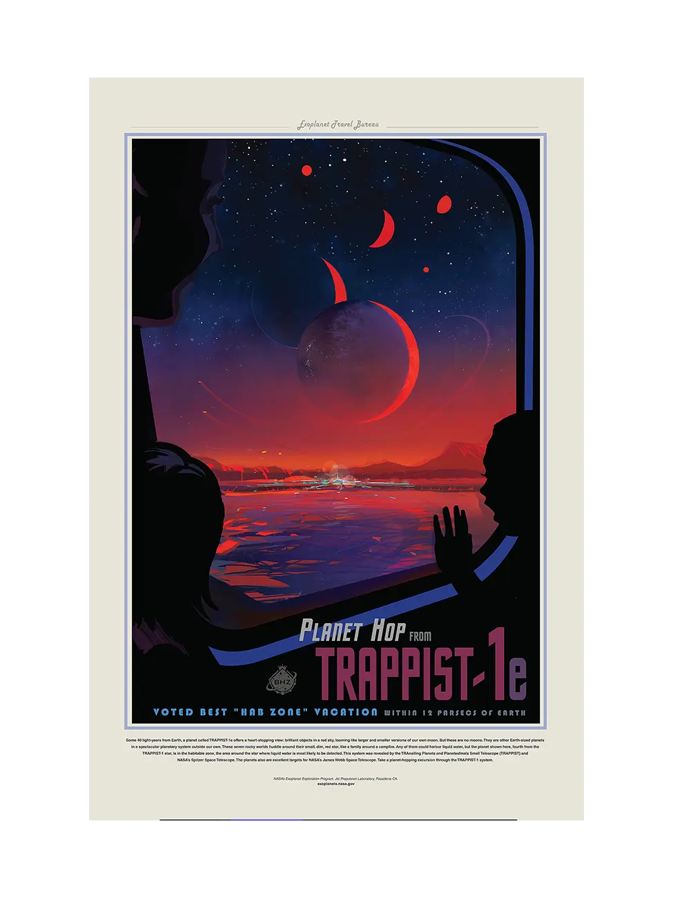 Planet Hop From TRAPPIST-1e