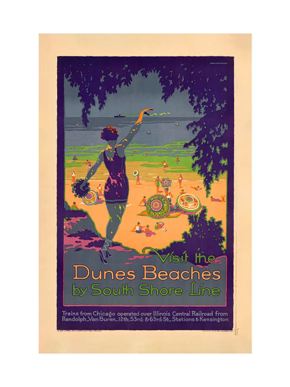 Visit the Dunes Beaches by South Shore Line