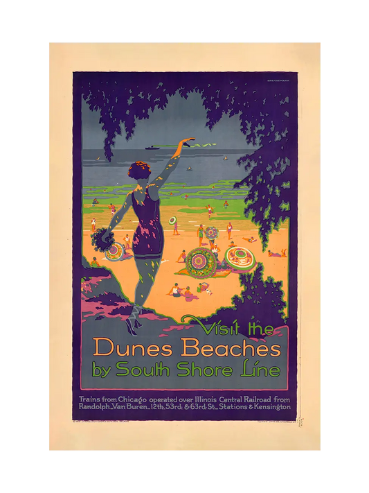 Visit the Dunes Beaches by South Shore Line