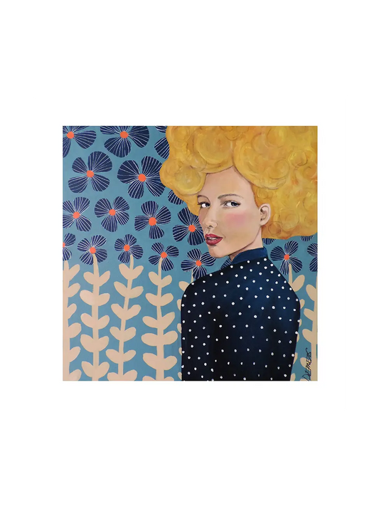 Дама на точки