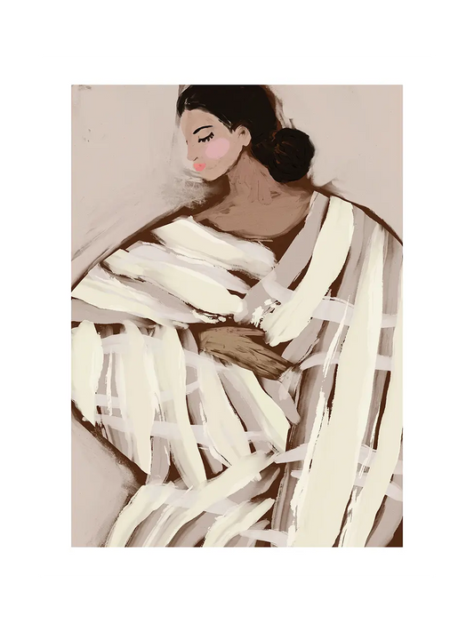 Обгърната в спокойствие