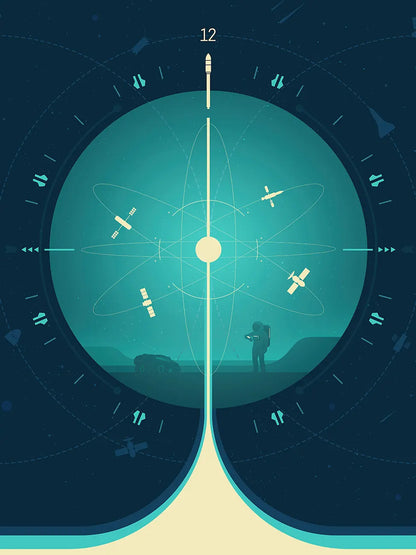Deep Space Atomic Clock - Blue