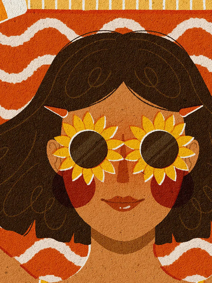 Момиче на плажа