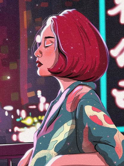 Момиче в Япония