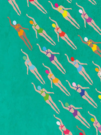 Плувци в надпревара