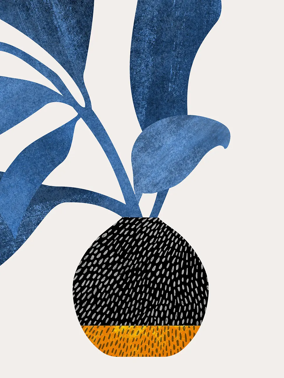 Скитащ бръшлян в синьо