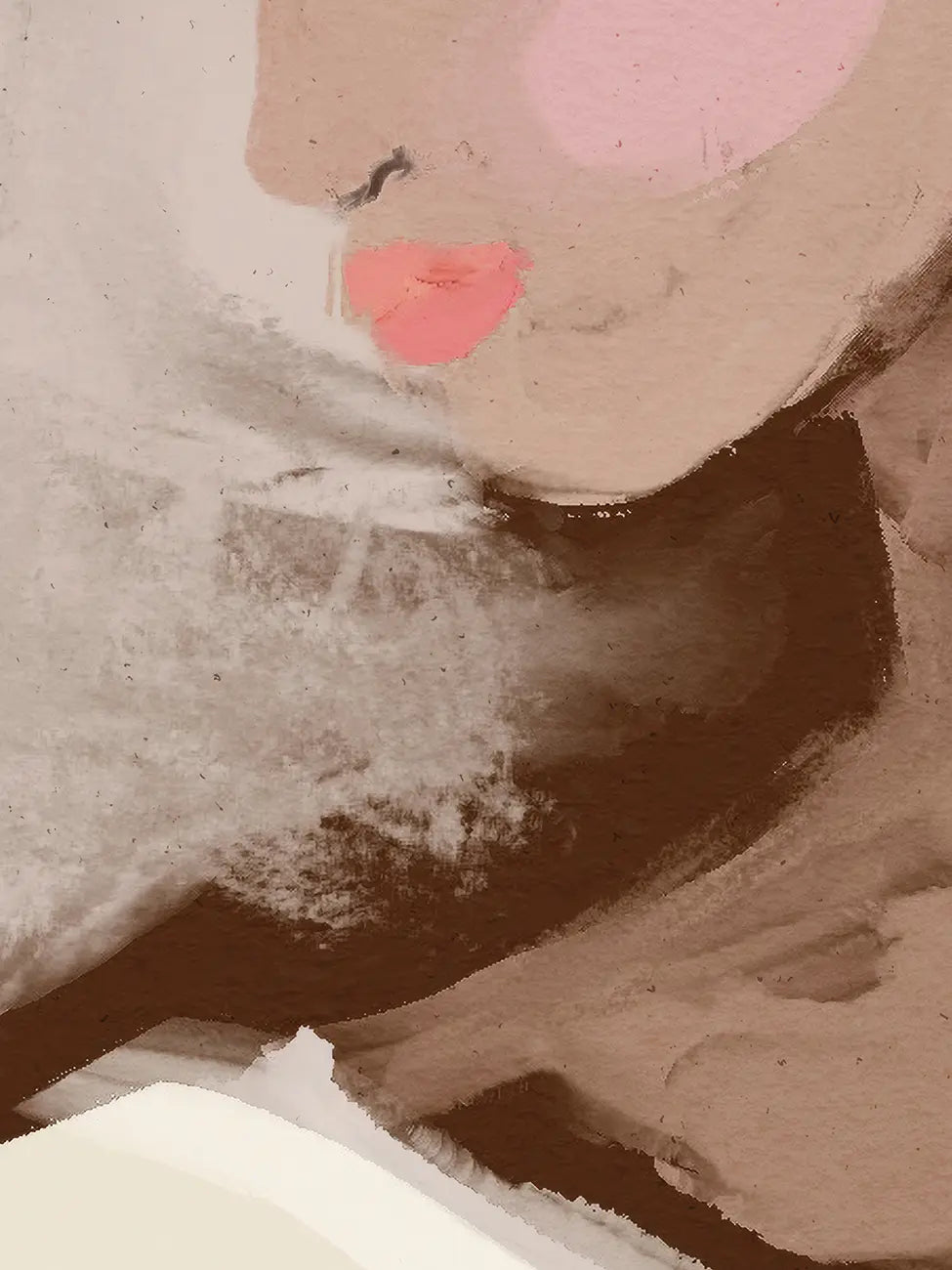 Обгърната в спокойствие