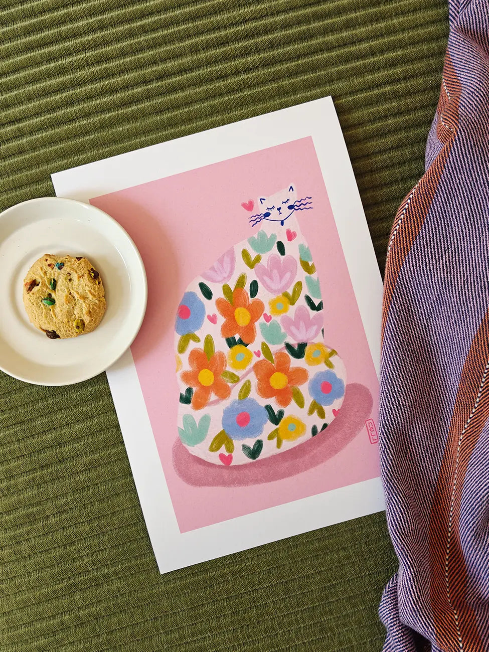 Flower Cat