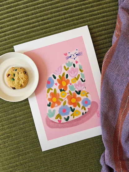 Flower Cat