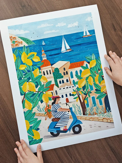 On the Amalfi Coast